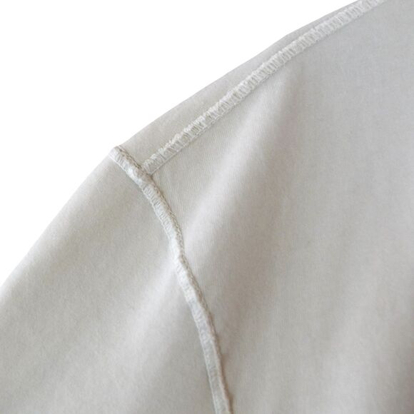 Abercrombie & Fitch Oatmeal Cream Cropped Premium Essentials Tee XXL - Picture 4 of 8